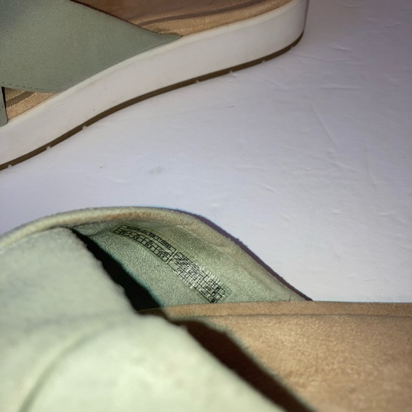 KOOLABURRA by UGG Carenza Slipon Wedge Flats Sandals Open Toe Women's Size 8.5 - Picture 6 of 10